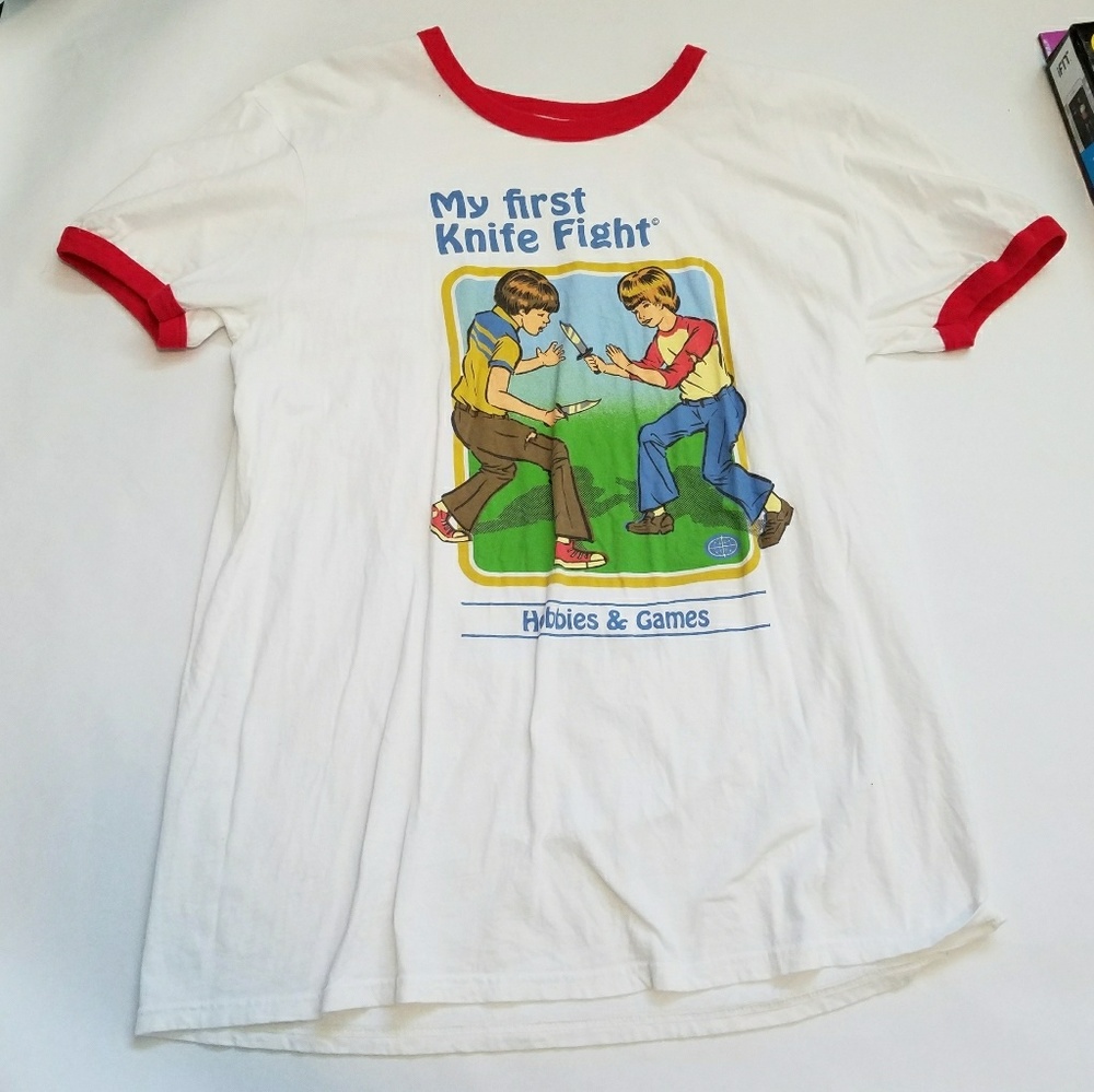 My first knife fight shirt xl